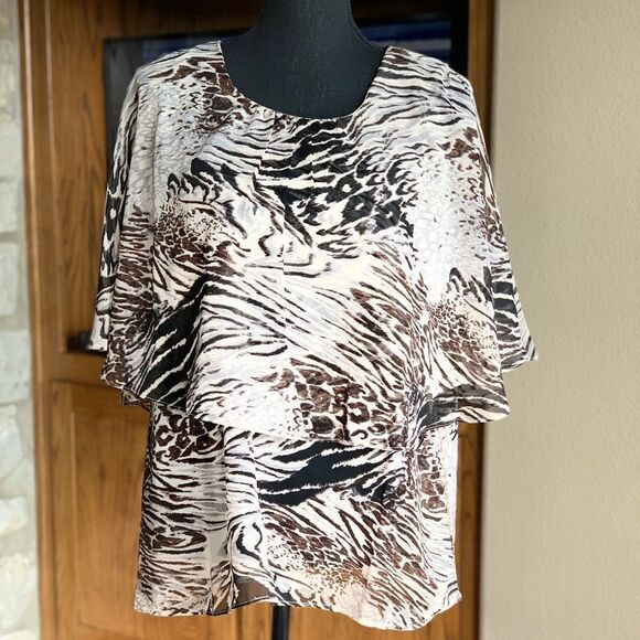 Massey Abstract Animal Print 2 piece set - Picture 3 of 14